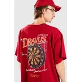 Darts Club Boxy T-shirt jester red