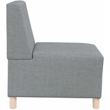  Modularna sofa bez naslona za ruke svijetlo siva 55 cm tkanina | shoptok.hr