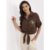 Italy Moda Shirt-DHJ-KS-8595-1.66-brown | shoptok.hr