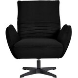 Dieter Knoll FOTELJ, črna tekstil | Shoptok.si