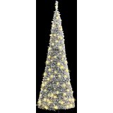  Umjetno božićno drvce sa snijegom 200 LED žarulja 210 cm | shoptok.hr