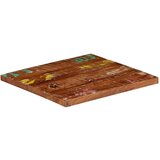 Stolna Mizna plošča 50x50x3,8 cm kvadratna trden predelan les, (21410774) | Shoptok.si