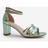 EVENTO Black Sandals with Straps Enitia | Shoptok.si