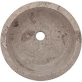  Umivaonik sivi Ø 40 x 15 cm mramorni | shoptok.hr