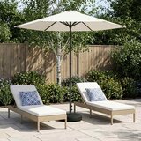  Vrtni Parasol s Podnožjem 230 x 230 cm Poliester Pravokutni Cijene