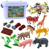  Set figurica za igru sa divljim životinjama SAFARI - 58 elemenata | shoptok.hr
