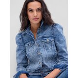 GAP Denim Jacket with Puffed Sleeves - Women Cene