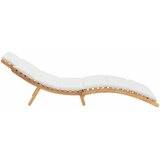  Suncobran za vrt Smeđa 198 x 55 x 58,5 cm Čvrsto teak drvo | shoptok.hr