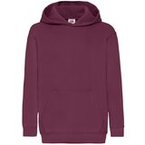 Fruit Of The Loom Burgundy children's sweatshirt Classic kangaroo Cijene