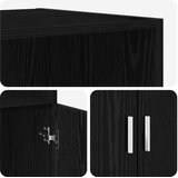  Highboard Crni hrast 70 x 42,5 x 185 cm Konstruirano drvo | shoptok.hr