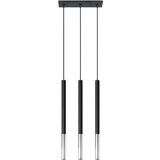 Nice Lamps visilica u crnoj i srebrnoj boji Asarot 3L Cijene