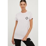 Puma Bombažna kratka majica vijolična barva | Shoptok.si