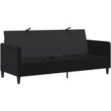 SOFA s pohranom Crna 192 x 78 x 87 cm Poliester | Eponuda.com