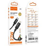 Hoco USB C na Lightning kabel PD 27W 2m X89 crni | shoptok.hr