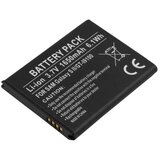 AVIZAR Baterija za Galaxy S II / S II Plus / Galaxy R Li-ion 3.7V 1650mAh 6.1Wh, Črna, (5000070432) | Shoptok.si