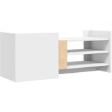 TV ormarić bijeli 100 x 35 x 40 cm od konstruiranog drva | shoptok.hr