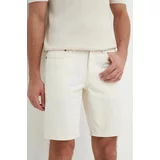 Calvin Klein Jeans kratke hlače moške, bež barva, K10K112942