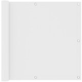 vidaXL Balkonsko platno belo 90x600 cm oksford blago Cene