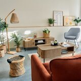 Atmosphera Stojeća lampa PALM 1xE27/60W/230V bambus/konoplja | Eponuda.com
