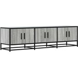 TV ormarić sivi Sonoma 150x35x41 cm Konstruirano drvo i metal | shoptok.hr