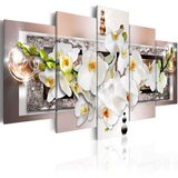  Slika - White abstract orchid 200x100 Cijene