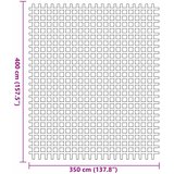  Teppi za šator Plava 400 × 350 cm Poliester | shoptok.hr