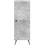  Kreveta Betonska siva 33 x 34 5 x 90 cm Konstruirano drvo | shoptok.hr