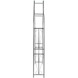  Vrtni luk tamnozeleni 142 x 37 x 275 cm željezni | Eponuda.com