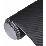  Folije za automobil 2 kom 3D crne 100 x 150 cm + 50 x 150 cm | shoptok.hr