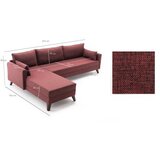  Ugaona garnitura Bella Corner Sofa Left 1 Claret Red | ePonuda.com