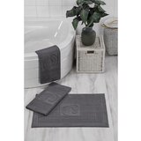  orma - anthracite anthracite bathmat set (3 pieces) | ePonuda.com