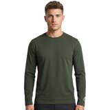 Leone 1947 Majice z dolgimi rokavi Man Long Sleeves Patch Zelena Cene