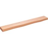 vidaXL Zidna polica svjetlosmeđa 80 x 10 x 4 cm od obrađene hrastovine | shoptok.hr