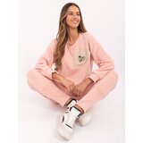 Italy Moda Sweatshirt-DHJ-BL-20322.72-peach | Shoptok.si