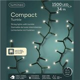 Lumineo Spoljašnje Led novogodišnje lampice 8 funkcija toplo bele L3400cm 495357 Cene