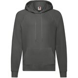 Fruit Of The Loom Grafitowa bluza męska z kapturem Lightweight Hooded Sweat Cijene