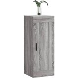  Zidni ormarić siva boja hrasta 34,5x34x90 cm konstruirano drvo | shoptok.hr