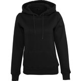 Build your Brand Women's Organic Hoodie Black | Shoptok.si