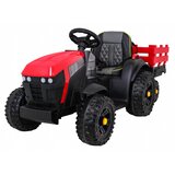 Traktor na akumulator s prikolico Titanium - rdeč Cene