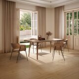 MOME Jedilna miza z mizno ploščo v hrastovem dekorju 90x180 cm Lujan – | Shoptok.si