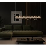 LED luster na sajli ATOLA LED/19W/230V crna/prozirna | Eponuda.com