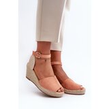 EVENTO Comfortable Women's Sandals On Wedge Light pink Dellia | Shoptok.si