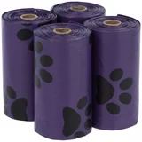 zooplus Mirisne vrećice za pseći izmet - 4 role po 15 vrećica ljubičaste boje, lavanda