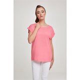 Urban Classics Women's pink grapefruit t-shirt with extended shoulder Cijene