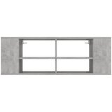  Zidni TV ormarić boja betona 102 x 35 x 35 cm konstruirano drvo | shoptok.hr