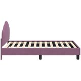  za djecu s uzglavljem Ljubičasta 80 x 160 cm Baršun | shoptok.hr