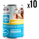 FRENDI konzerva za mačke piletina 400g x10 komada | ePonuda.com
