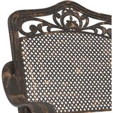  Vrtna stolica 2 pcs Bronzana 55 x 55 x 92,5cm Aluminij | shoptok.hr
