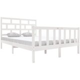 Furnova Posteljni okvir bel iz trdne borovine 150x200 cm, (21942922) | Shoptok.si