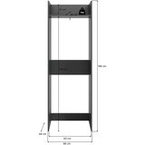 MID.YOU Omarica Za Pralni Stroj Free, Antracit | Shoptok.si